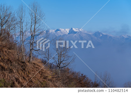 Morimondake and sea of clouds 110482514