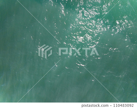Sea surface ocean waves background,Top view ocean sea water texture background Sea surface ocean waves background,Top view ocean sea water texture background 110483092