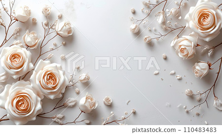Wedding and other celebration information background 110483483