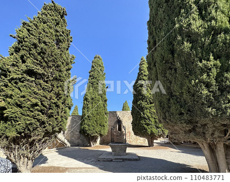 Park around the monastery on Mount Filerimos 110483771