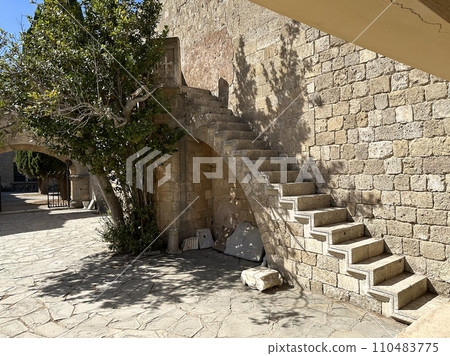 Courtyard of the Monastery of Panagia Filerimos 110483775
