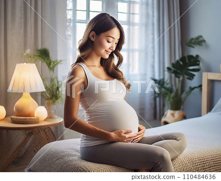 孕婦影像全名為“AI 生成影像” 孕婦影像全名為“AI 生成影像” 110484636