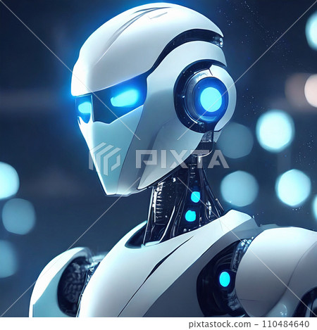 AI robot/AI war “AI generated image” 110484640