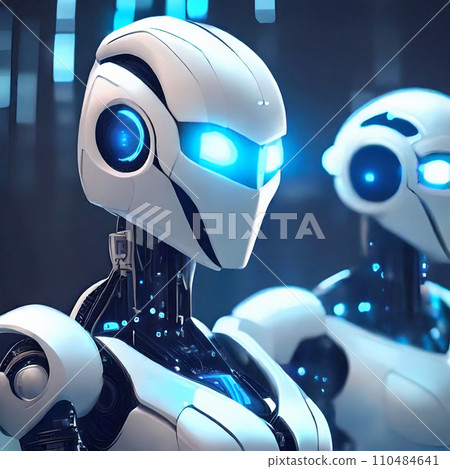 AI機器人/AI戰爭“AI生成圖像” 110484641