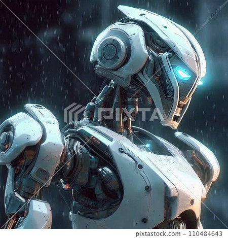 AI機器人/AI戰爭“AI生成圖像” 110484643