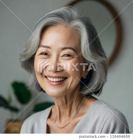 60多歲的高級女性“AI生成圖像” 110484689