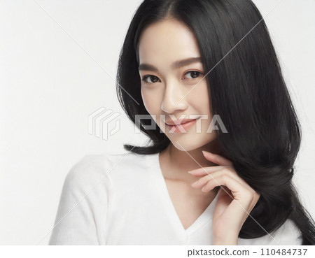 亞洲美女韓國化妝品“AI生成圖像” 亞洲美女韓國化妝品“AI生成圖像” 110484737