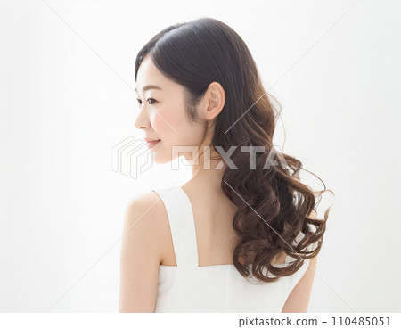 美麗女人的美麗形象“AI生成圖像” 110485051