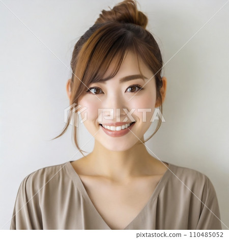 笑容可愛的姐姐“AI生成圖像” 110485052