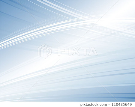 Abstract wave background with a sense of speed_blue 110485649