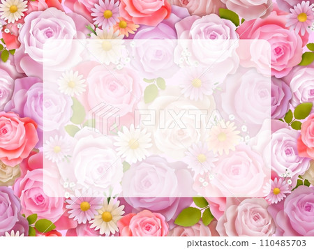 Rose background D-1 Rose background D-1 110485703