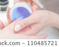 Nail salon_Hardening gel with handy light (LED) 2 110485721