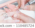 Nail salon_Dry care using nail machine (cuticle treatment) 2 110485724