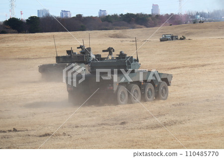 Mobile combat vehicle in training Mobile combat vehicle in training 110485770