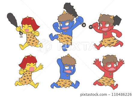 Attacking demons and fleeing demons 110486226