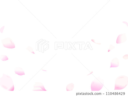 在櫻花瓣跳舞後的背景 在櫻花瓣跳舞後的背景 110486429