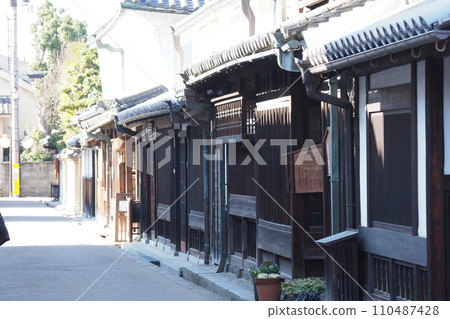 Streetscape of Imai-cho in Kashihara City, Nara Streetscape of Imai-cho in Kashihara City, Nara 110487428