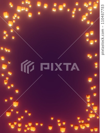lantern light frame lantern light frame 110487783