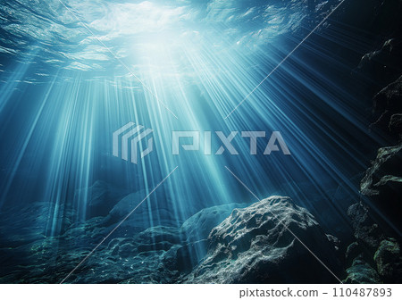 deep sea blue deep sea blue 110487893