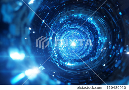Cyberspace abstract background Cyberspace abstract background 110489930