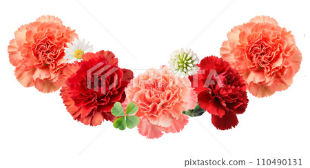 母親節康乃馨插花（AI生成圖像） 110490131