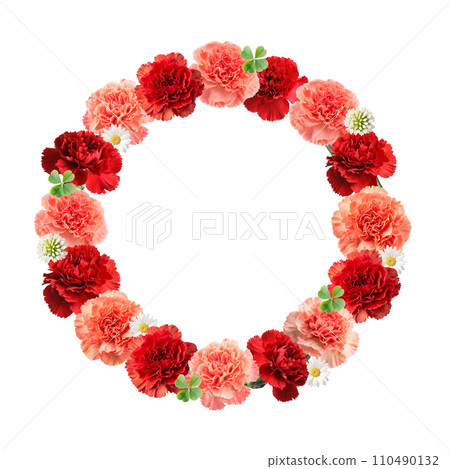 Mother's Day carnation arrangement (AI generated image) 110490132