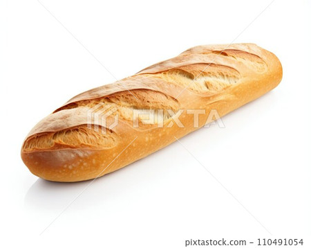 Classic French Loaf Displayed Pristine. Generative ai 110491054