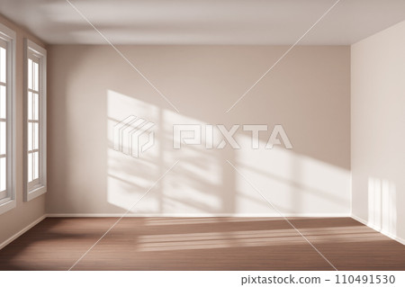 Interior with a warm atmosphere where you can enjoy calm relaxation with bright sunlight shining through. Interior with a warm atmosphere where you can enjoy calm relaxation with bright sunlight shining through. 110491530