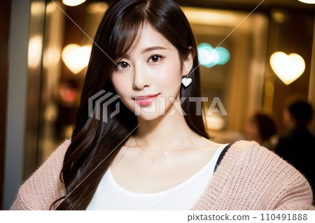 年輕女子（AI 生成圖像） 110491888