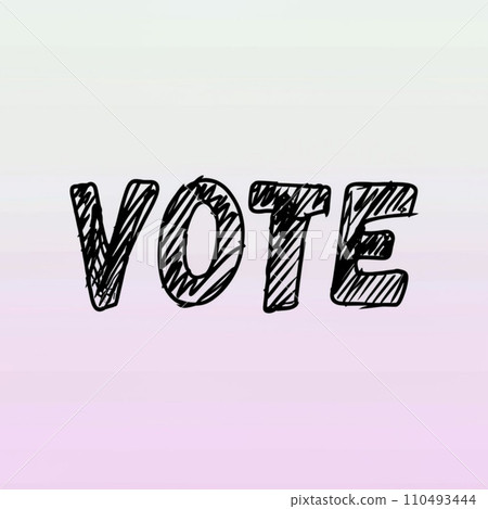 Typography Of "VOTE" 110493444