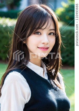 轉身的女人（AI 生成的圖像） 110493666