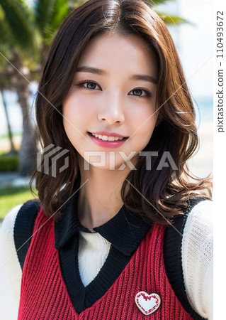 南方的年輕女子(AI 產生的圖像) 南方的年輕女子(AI 產生的圖像) 110493672