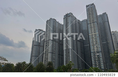High-rise apartment buildings in Ho Chi Minh City High-rise apartment buildings in Ho Chi Minh City 110493819