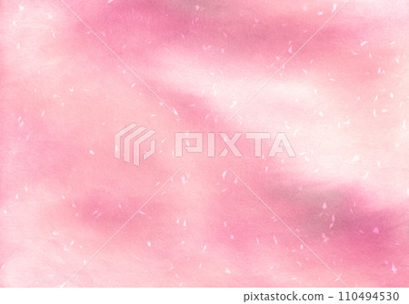 桃色漸層手工紙和花瓣灰塵在美麗模糊的背景中跳舞 110494530