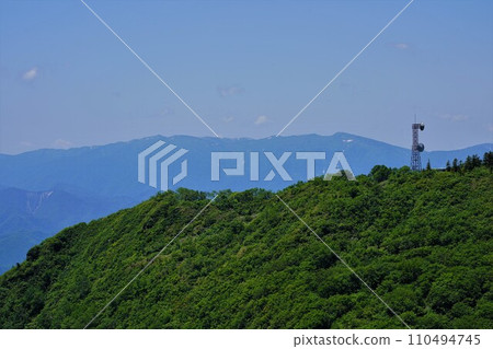 從七嶽山頂看會津駒岳 從七嶽山頂看會津駒岳 110494745