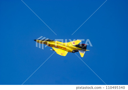 Air Self-Defense Force fighter aircraft F-4EJ Kai commemorative livery aircraft on display 110495340