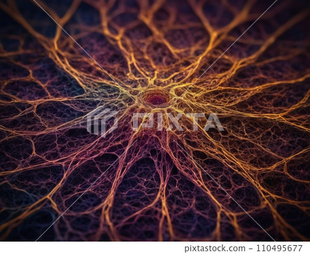 Abstract digital background of neural networks Abstract digital background of neural networks 110495677