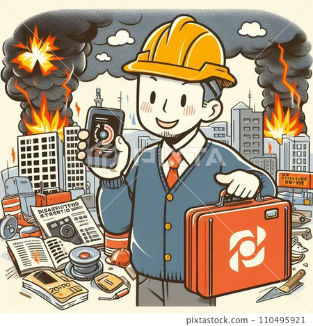 用災難物品拯救生命的插圖 用災難物品拯救生命的插圖 110495921