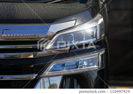 Car headlight image 110497424
