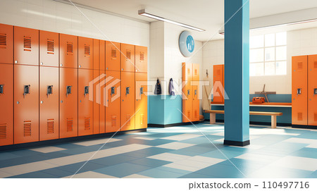locker room locker room 110497716