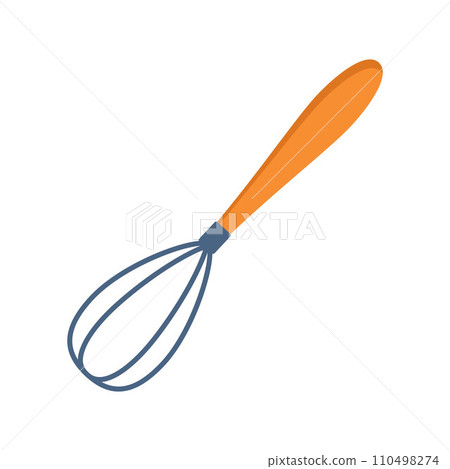 Whisk. Mixing and whisking cooking equipment. Vector illustration. Whisk. Mixing and whisking cooking equipment. Vector illustration. 110498274
