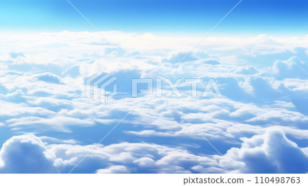 雲海背景素材 110498763