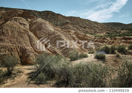 Fairy Tale Canyon. Kyrgyzstan.Central Asia Fairy Tale Canyon. Kyrgyzstan.Central Asia 110499839