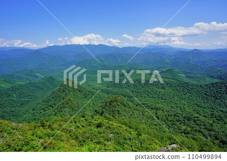 從七嶽山頂看大旭山和高原山 從七嶽山頂看大旭山和高原山 110499894