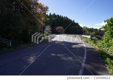 東吾妻町 東線鄉原站附近至榛名山道路上的田中橋 2023年10月31日 110500022