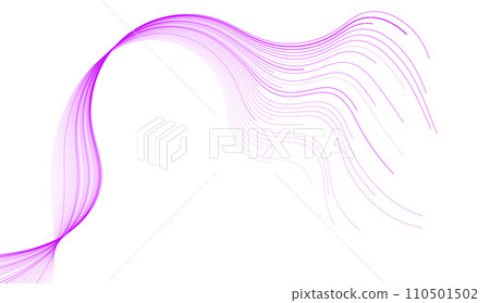 Purple minimal wavy lines abstract futuristic tech background Purple minimal wavy lines abstract futuristic tech background 110501502
