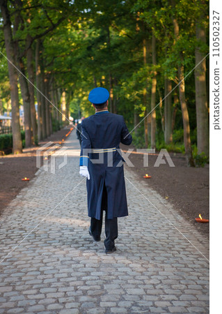 March of Duty: A Soldier's Solemn Walk March of Duty: A Soldier's Solemn Walk 110502327
