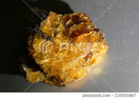 岩手縣宮古地層出土的琥珀,古樹樹脂經年累月變成化石,成為珠寶。 岩手縣宮古地層出土的琥珀,古樹樹脂經年累月變成化石,成為珠寶。 110503867