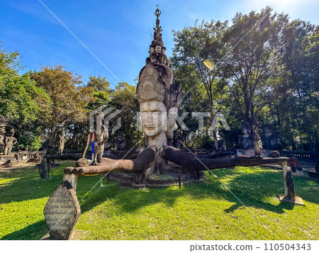 Sala Keoku or Sala Kaew Ku or Wat Khaek Sculpture Park Nong Khai, Thailand 110504343