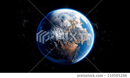 Blue gem in the cosmos, Earths beauty captured from space Blue gem in the cosmos, Earths beauty captured from space 110505286